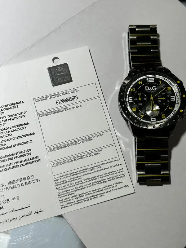 Dolce & Gabbana orologio cronografo uomo DW0193 - Arena Gioielli