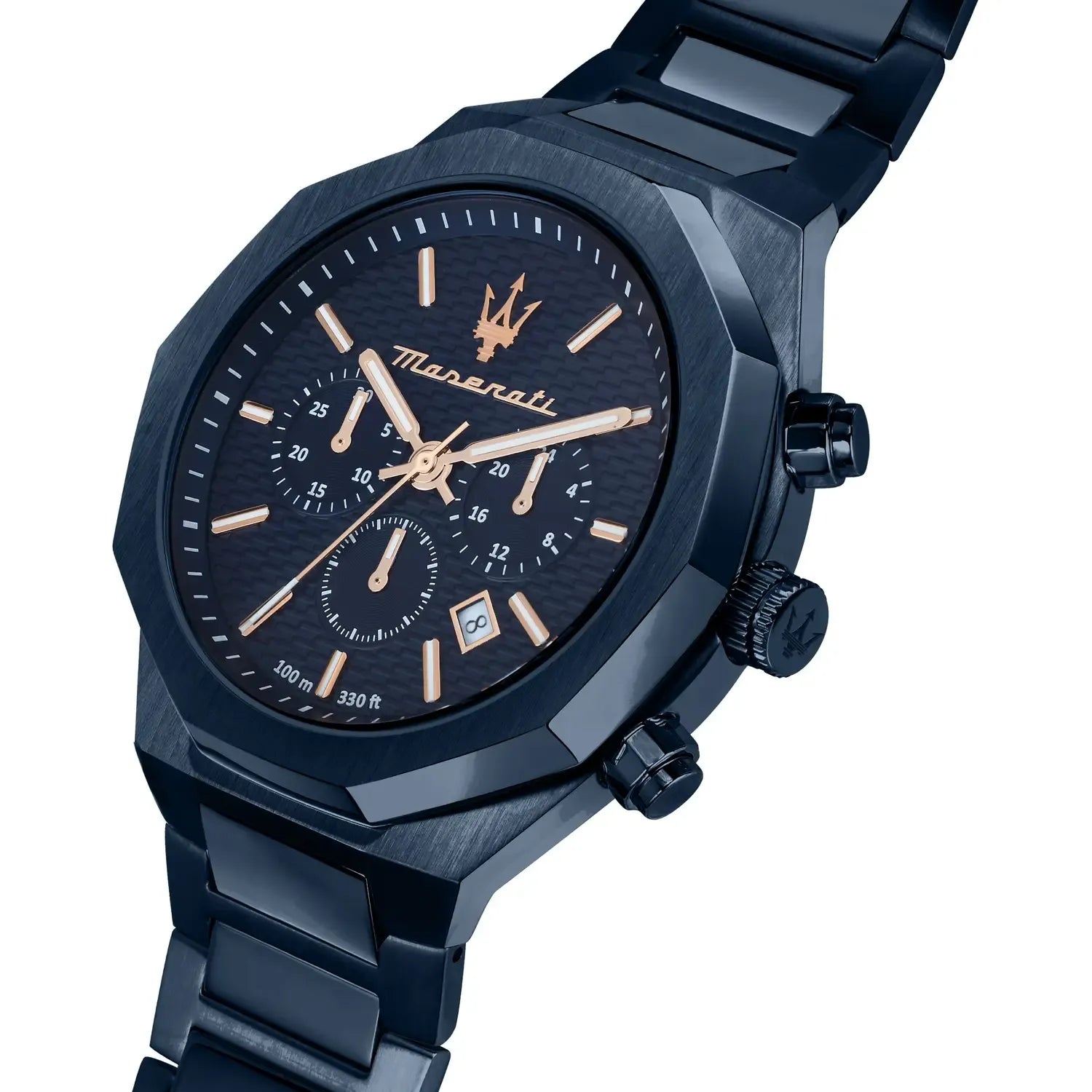 Orologio cronografo uomo Maserati Stile Blue Limited Edition R8873642008 - Arena Gioielli 