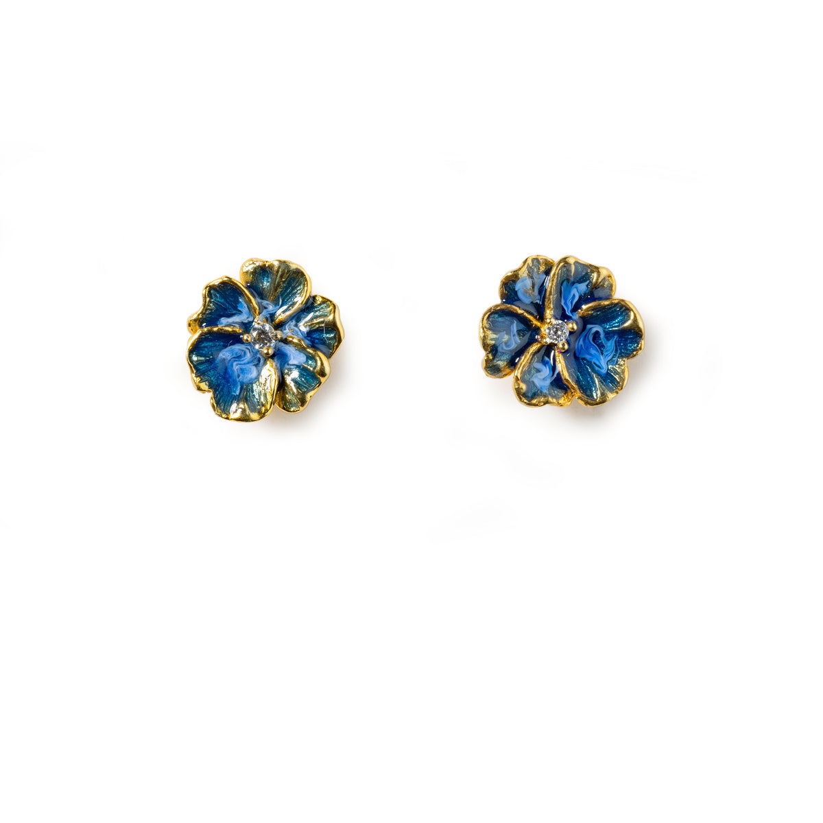 Orecchini donna in argento dorato Isola Bella Violetta 20001342