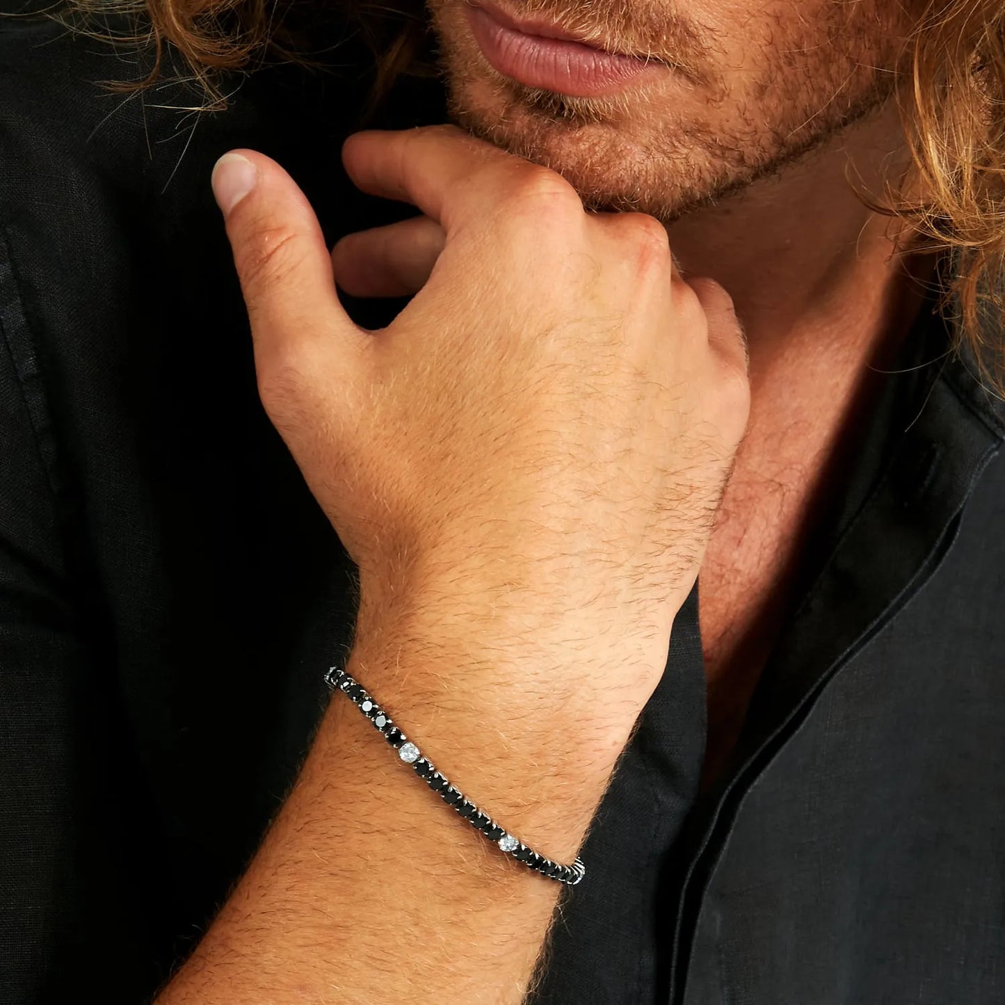Bracciale uomo gioielli Sector Tennis SANN50 - Arena Gioielli