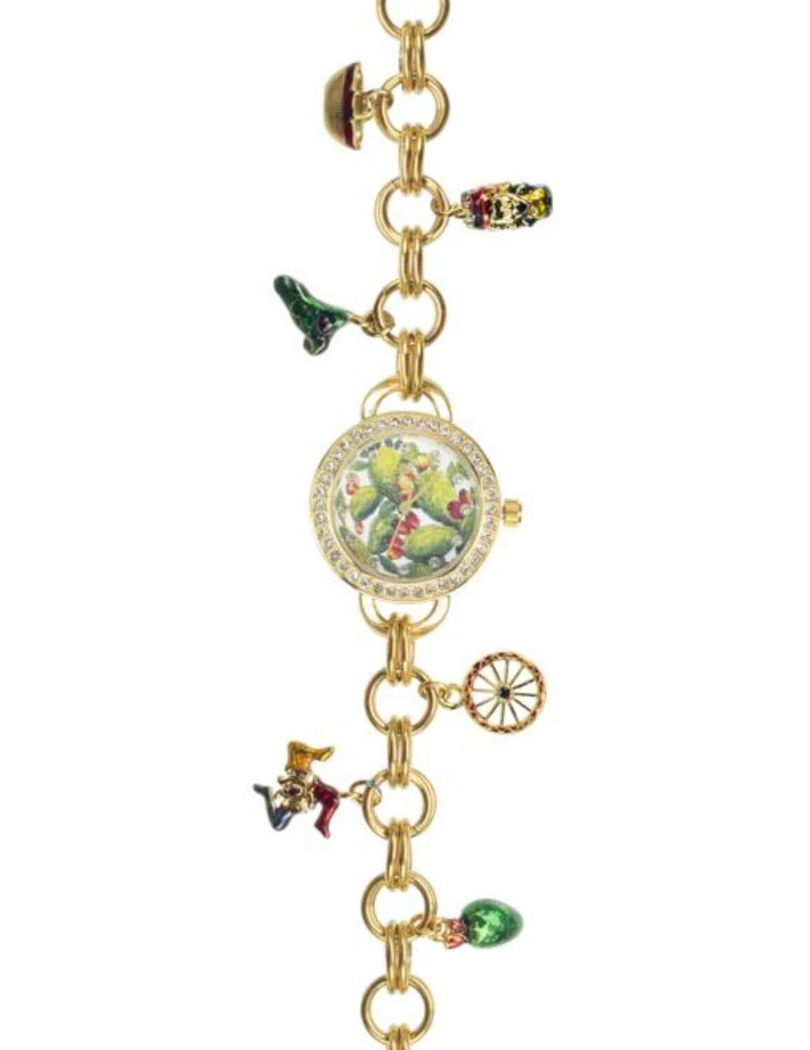Orologio solo tempo donna "Il fico d'India" Mizzica MJ102G - Arena Gioielli