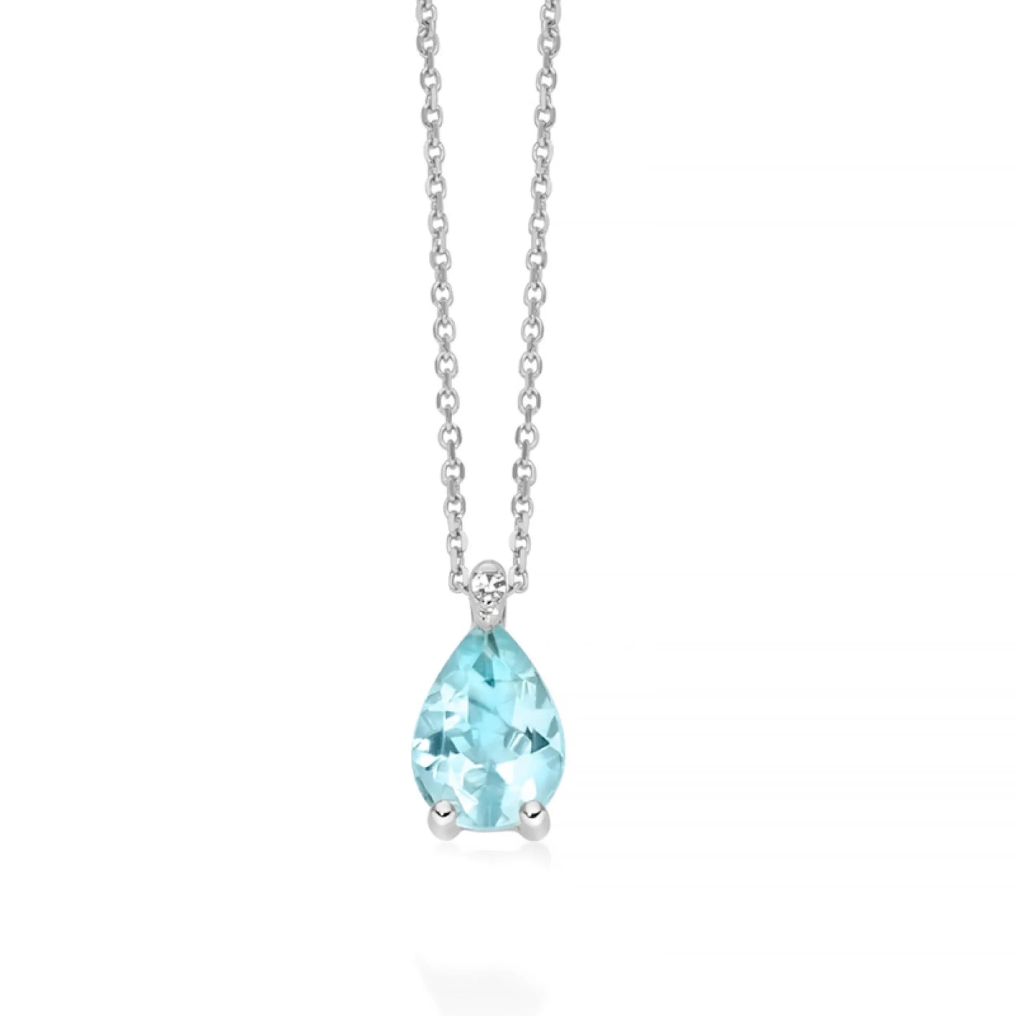 Collana Donna Miluna Gemme Acquamarina Azzurra - Miluna