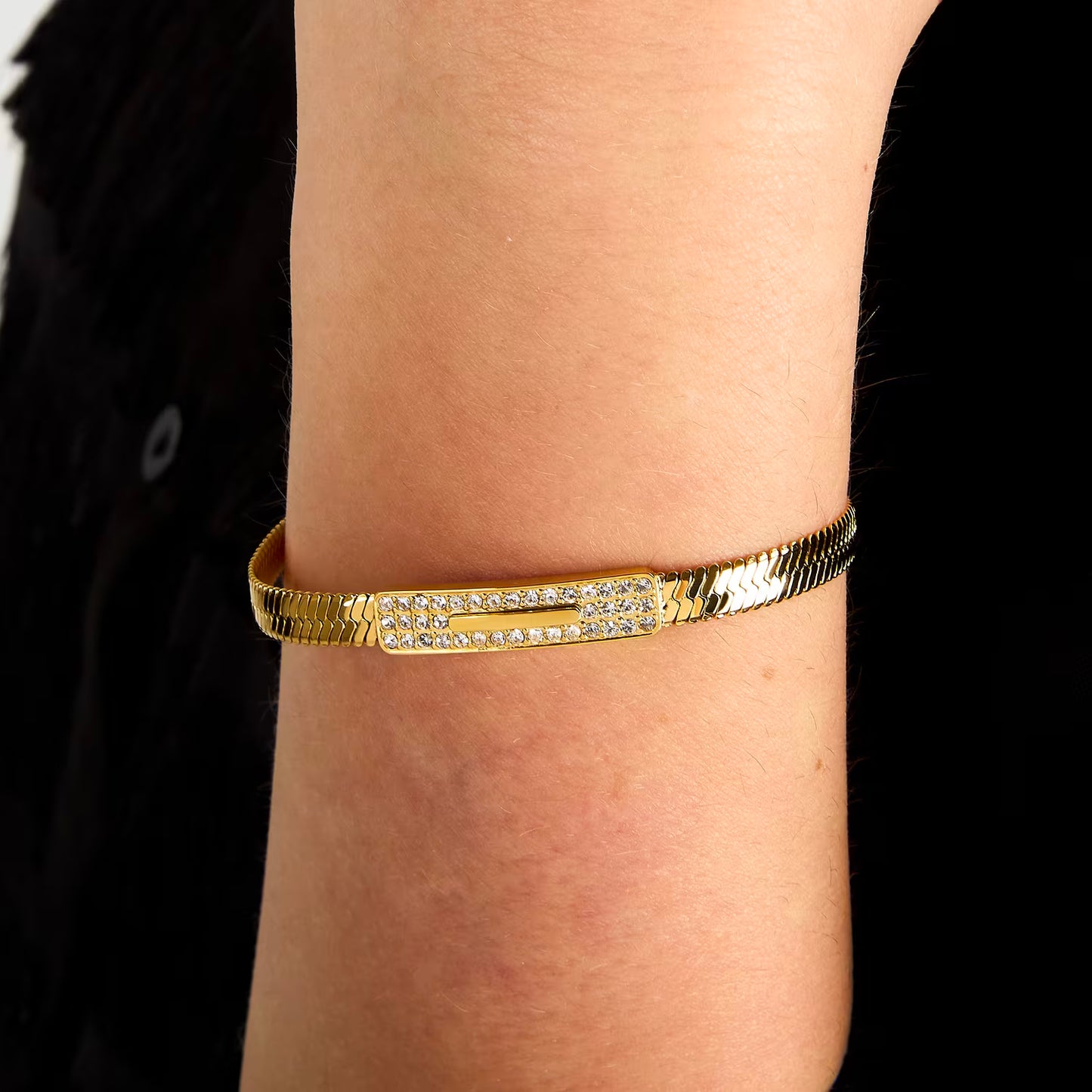 Bracciale Donna Trussardi Concept TJAYY07 – Acciaio Oro - Trussardi