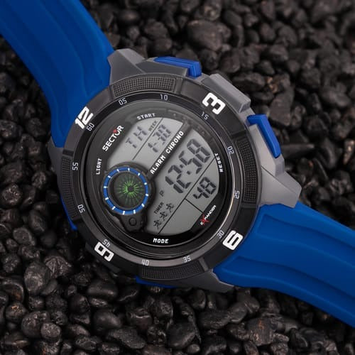 Orologio digitale uomo silicone Sector Ex-04 Blu R3251535002 - Arena Gioielli