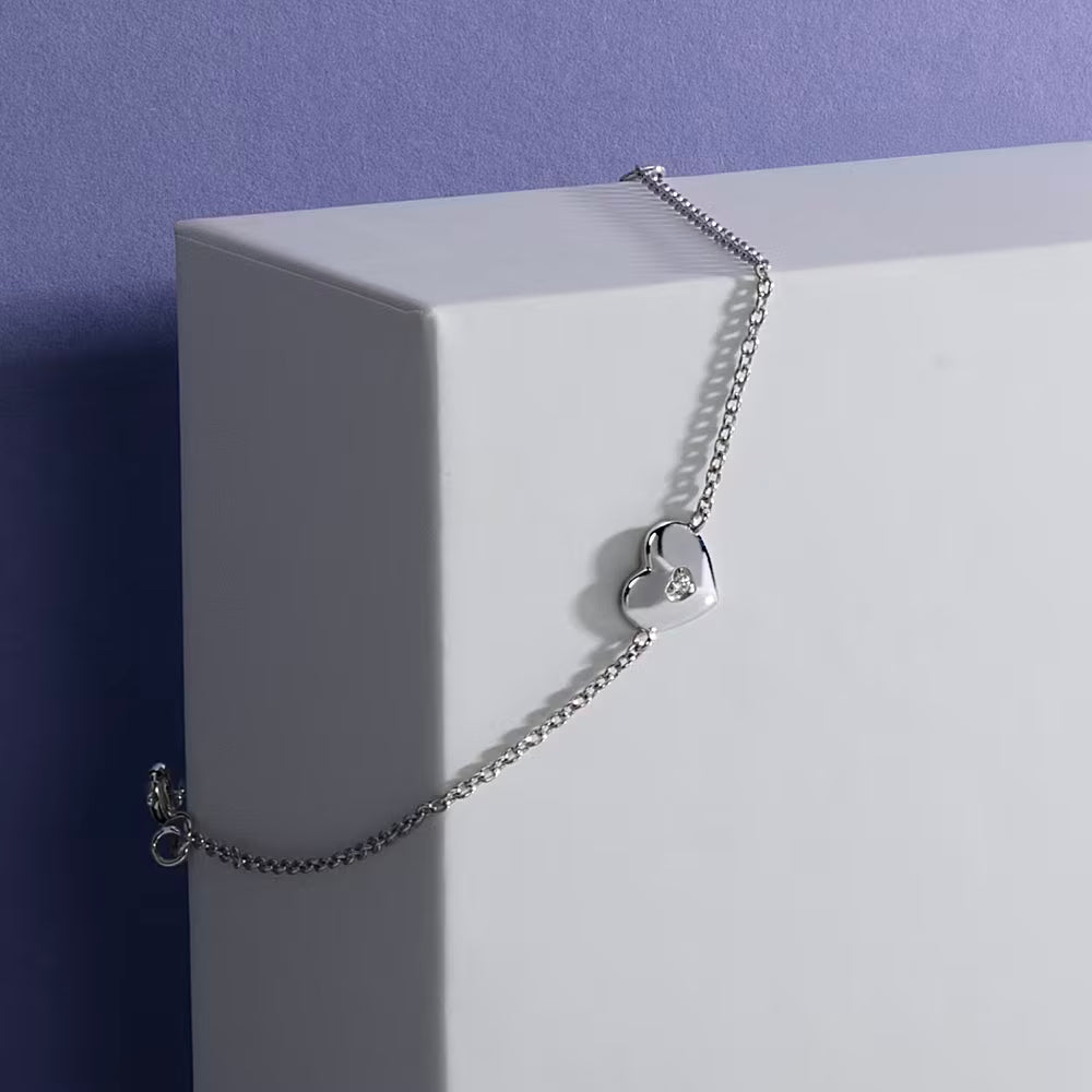 Bracciale Donna Morellato Dono in Argento con Cuore e Zircone – SAZL06 - Arena Gioielli - Morellato