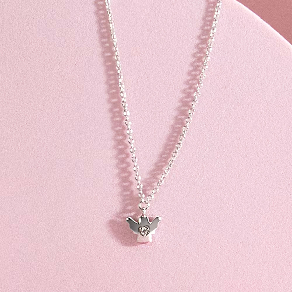 Collana Donna Morellato Dono in Argento con Pendente Angelo e Zircone – SAZL02 - Arena Gioielli