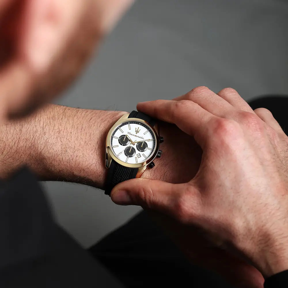 Orologio uomo cronografo Maserati Attrazione R8851151001 - Arena Gioielli