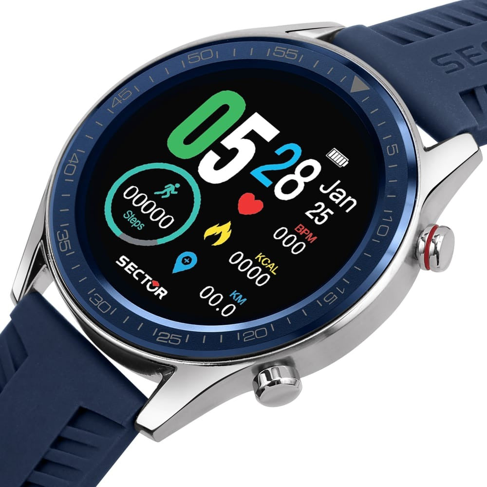 Orologio Smartwatch uomo Sector S-02 R3251545004 - Arena Gioielli