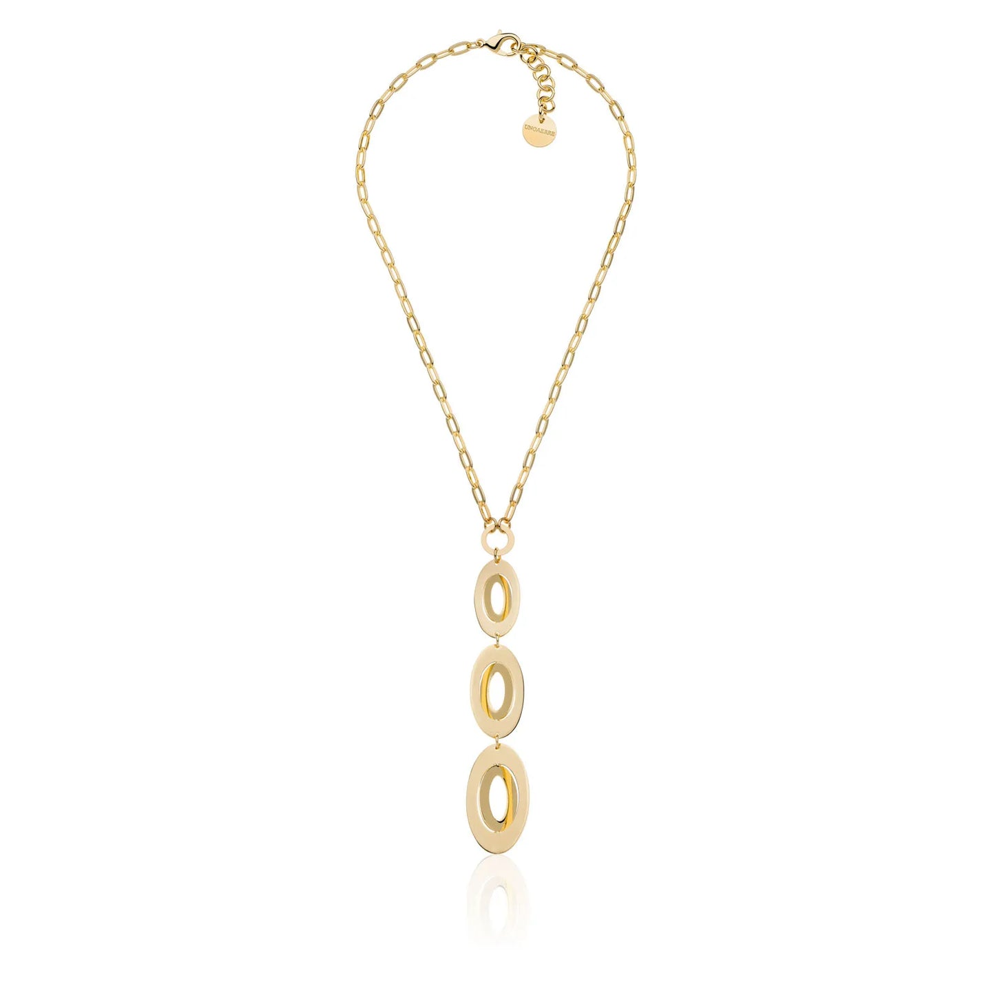 Collana donna in bronzo dorato Unoaerre 016EXH0084000 2454 - Arena Gioielli