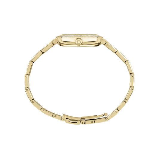 Orologio Solo Tempo Donna Breil Tribe Dance Floor EW0561 in Acciaio IP Gold con Cristalli e Quadrante Bianco - Arena Gioielli - Breil