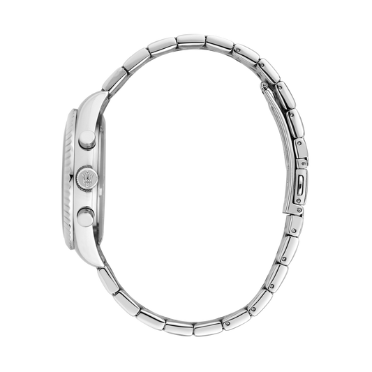 Orologio Uomo Maserati Competizione Multifunzione in Acciaio Silver con Quadrante Blu e Bracciale R8853100048 - Arena Gioielli - Maserati