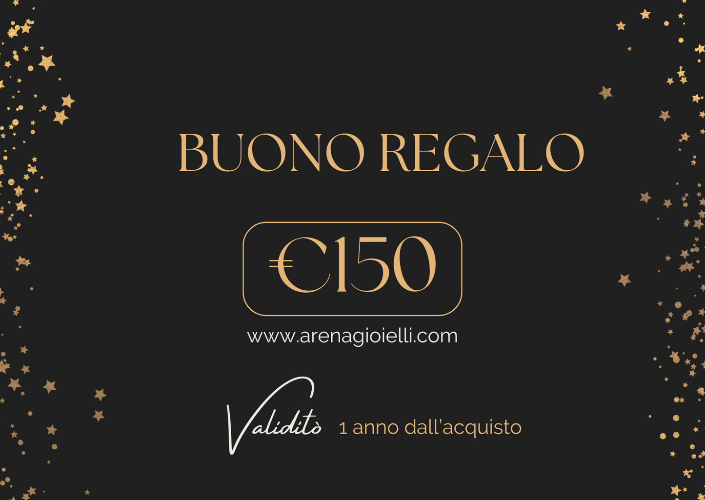 Buono Regalo - Arena Gioielli