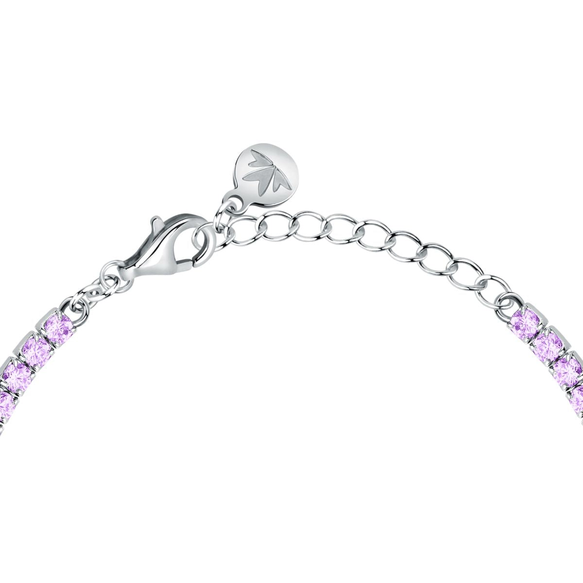 Bracciale Donna Morellato Infinito Tennis in Argento con Cubic Zirconia Viola SABD07 - Morellato