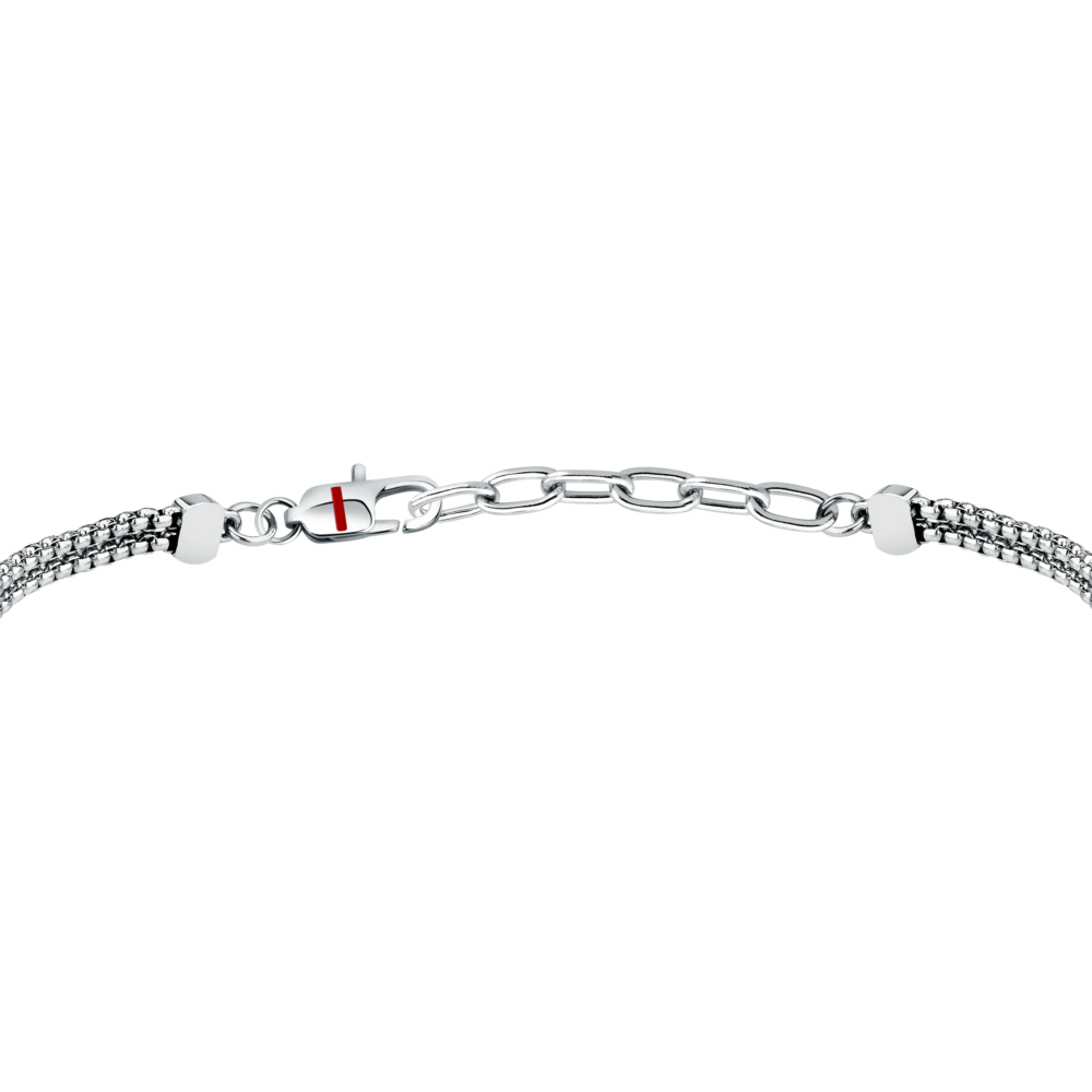Bracciale Uomo Sector Marine con Ancora e Cristallo in Acciaio Silver SAGJ46 - Sector