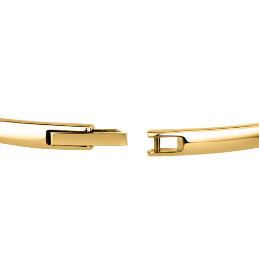 Bracciale Donna Morellato Legame SAZO04 Rigido in Acciaio Dorato con Simbolo Nodo 5,6x4,6 cm - Arena Gioielli - Morellato