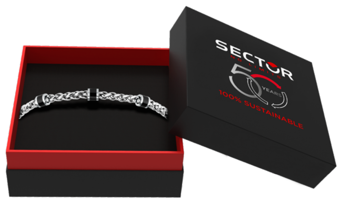 Bracciale uomo gioielli Sector Premium SAVK08 - Arena Gioielli