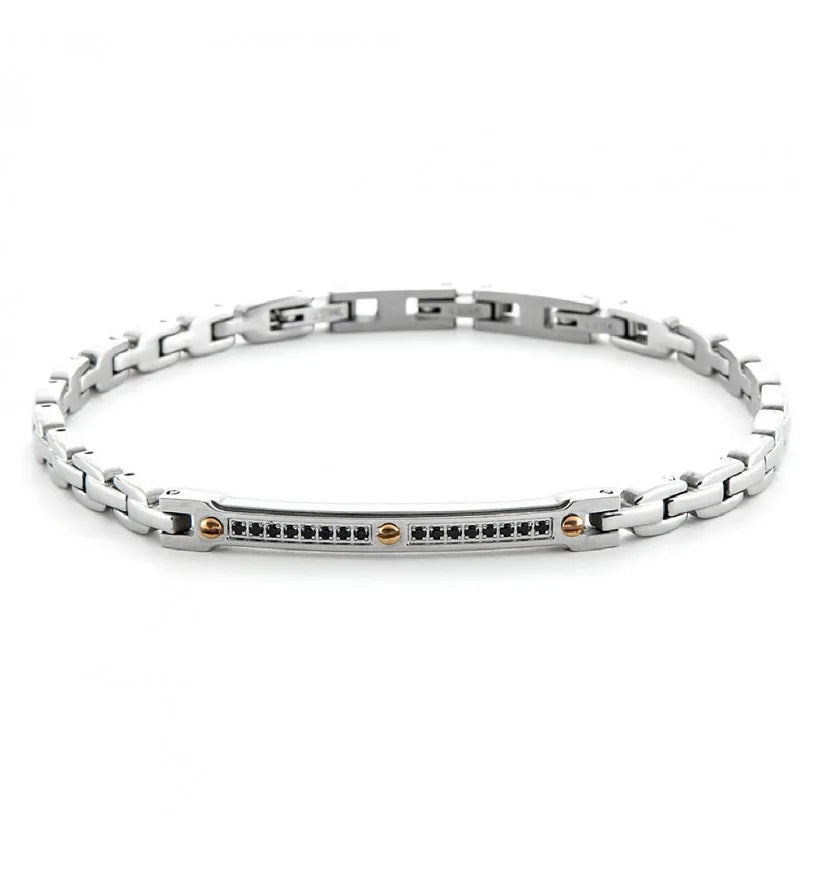 Bracciale uomo gioielli 4US Cesare Paciotti Tennis 4UBR6373 - Arena Gioielli