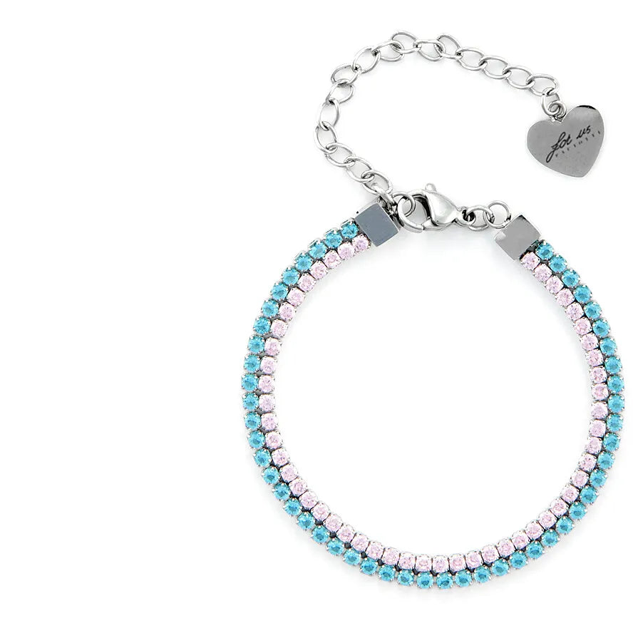 Bracciale tennis in acciaio Cesare Paciotti 4US 4UBR6331W - Arena Gioielli