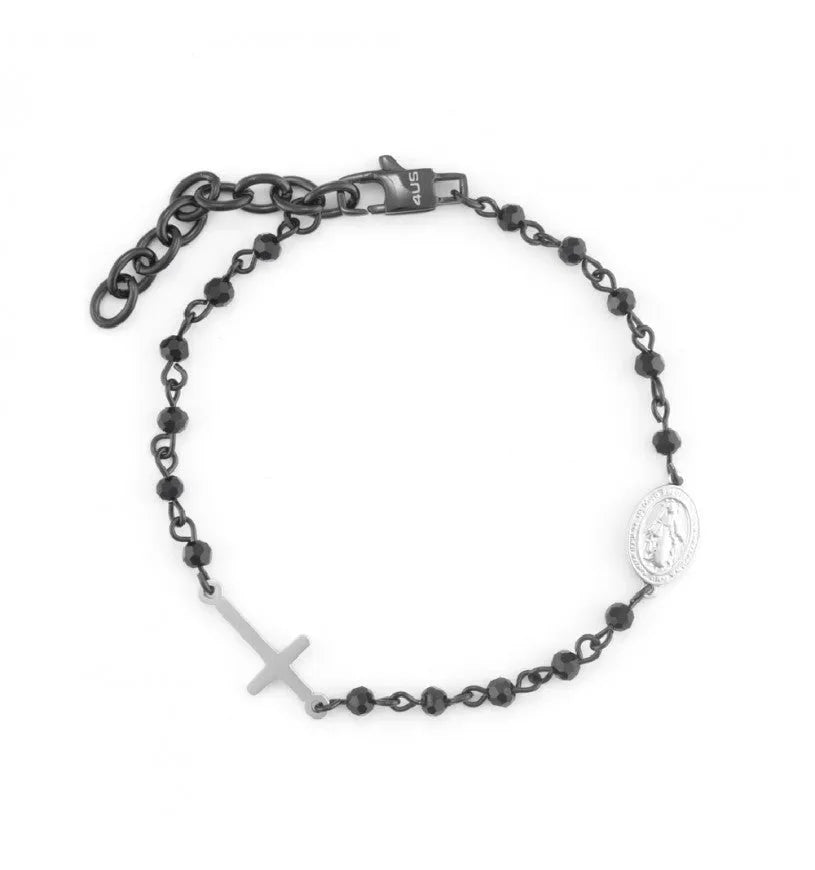 Bracciale rosario Cesare Paciotti 4UBR7355 - Arena Gioielli - cesare paciotti