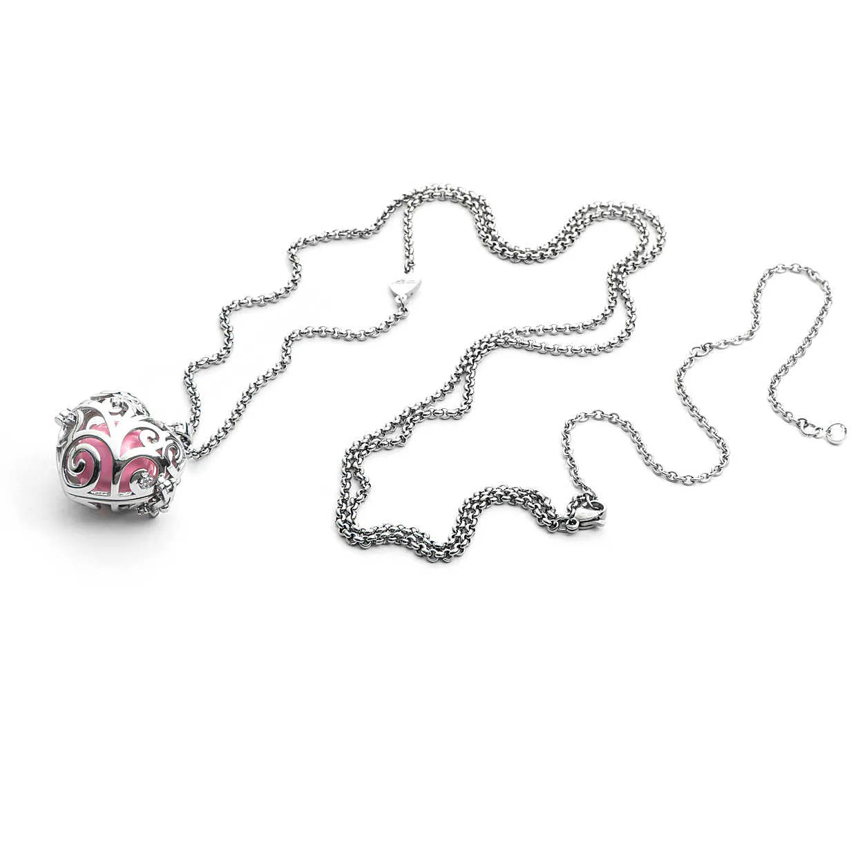 Collana chiama angeli donna 4us Cesare Paciotti 4UCL3605W - Arena Gioielli
