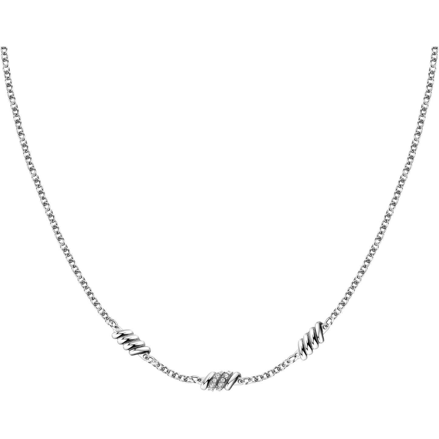 Collana donna acciaio gioiello Morellato Torchon SAWZ03 - Arena Gioielli