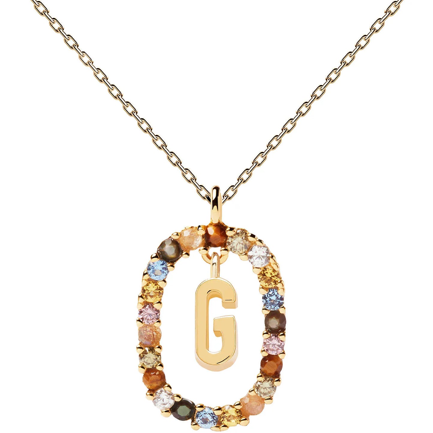 Collana Pd Paola Della Collezione New Letters CO01-266-U - Arena Gioielli