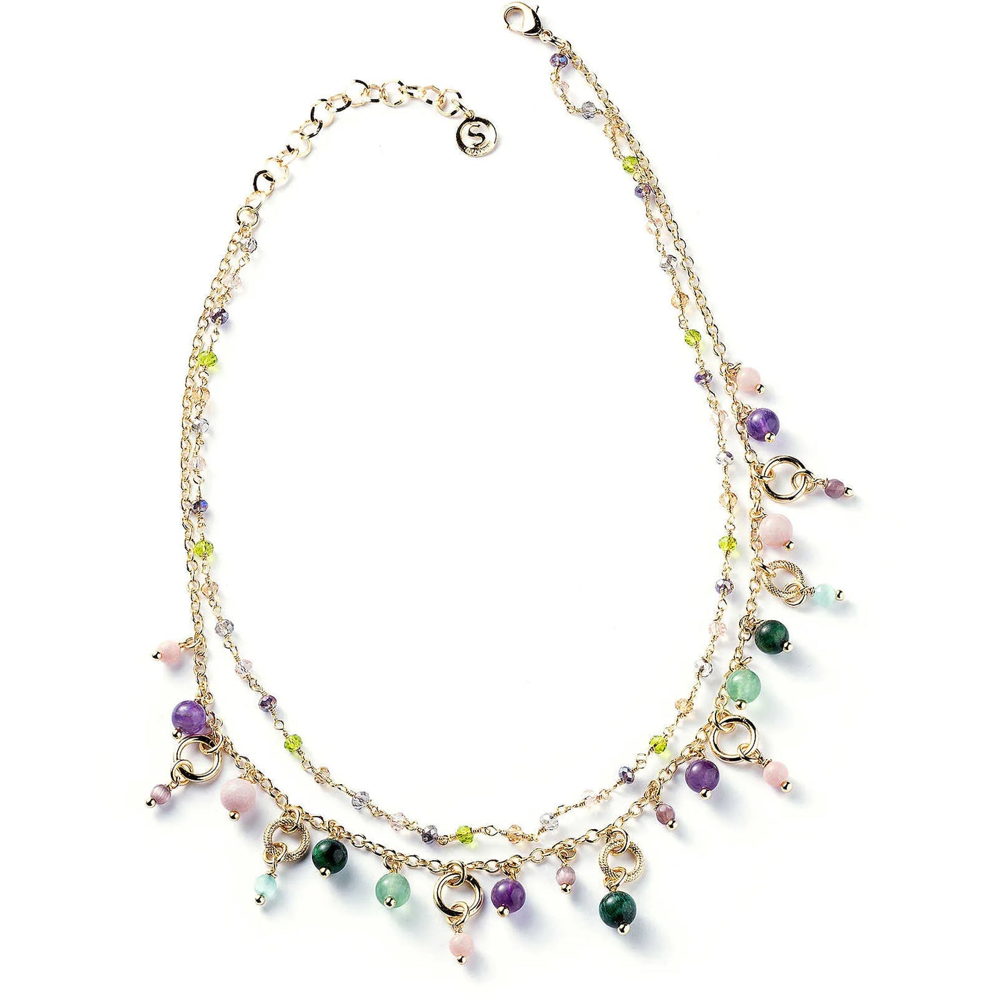 Collana donna in ottone Sovrani Crystal Magique J5573 - Arena Gioielli