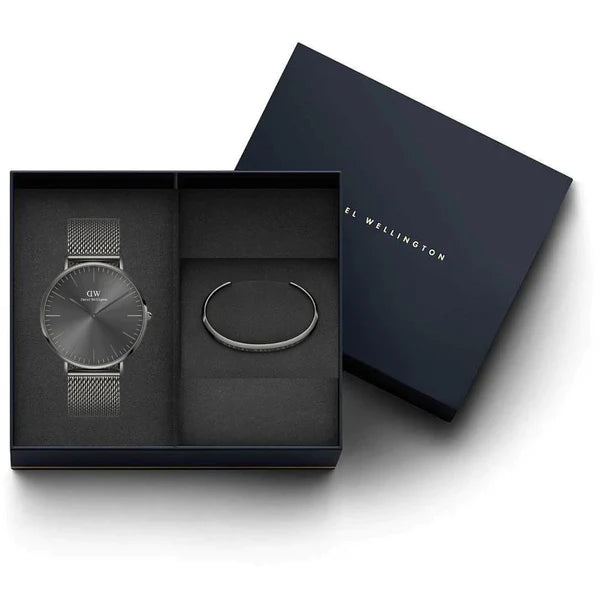 Set Orologio uomo con bracciale Daniel Wellington 40mm DW00590012 - Arena Gioielli