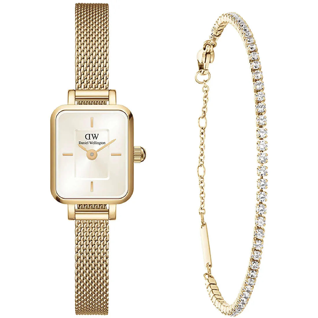 Set Orologio con bracciale tennis donna Daniel Wellington DW00590011 - Arena Gioielli