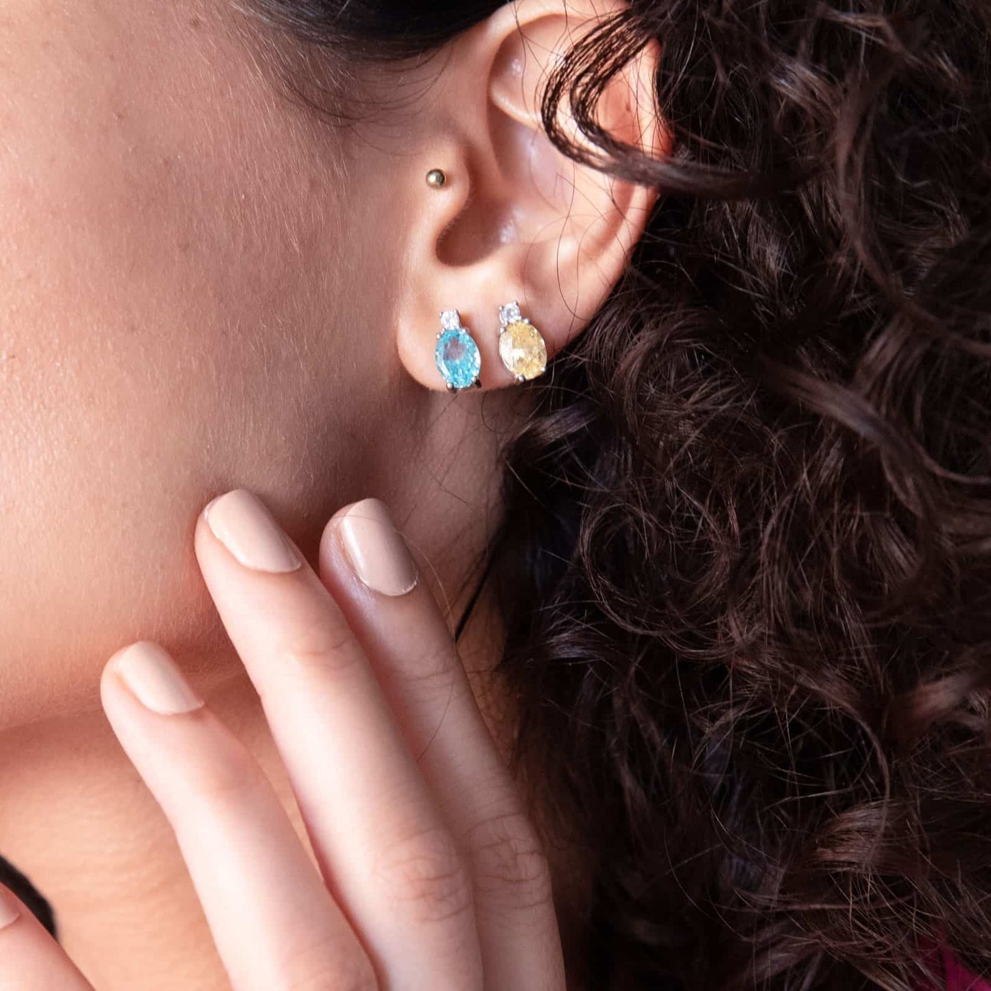Orecchini lobo in argento Unoaerre 721YOK6928073 - Arena Gioielli