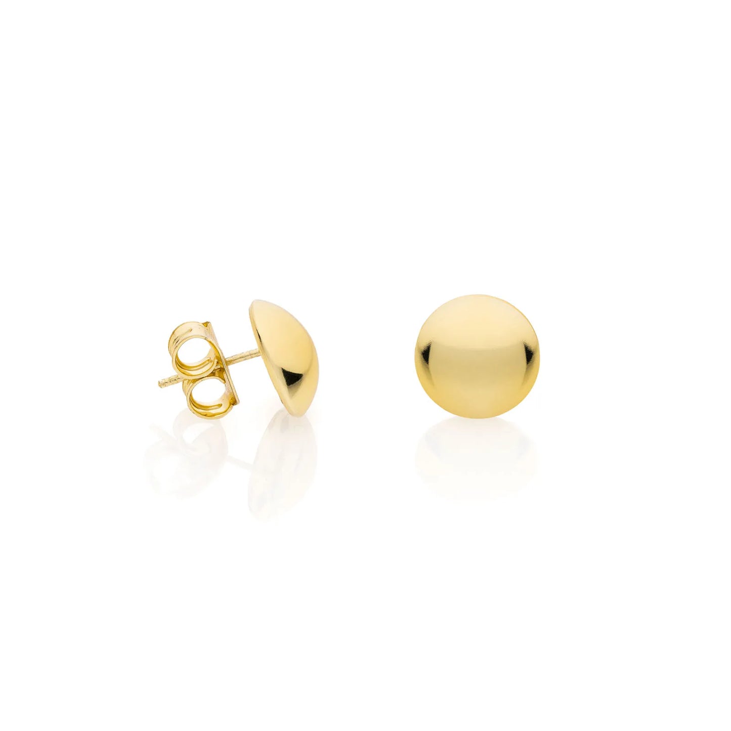 Orecchini bottone in bronzo oro Unoaerre 000EXO4518000 - Arena Gioielli