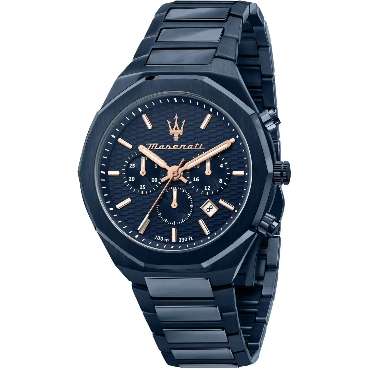 Orologio cronografo uomo Maserati Stile Blue Limited Edition R8873642008 - Arena Gioielli 