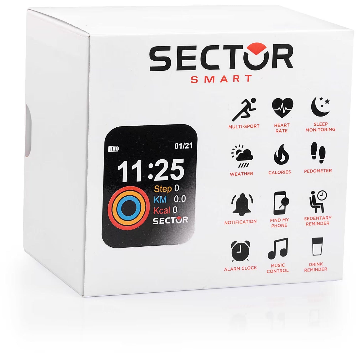 Orologio Smartwatch uomo Sector S-03 R3253282004 - Arena Gioielli