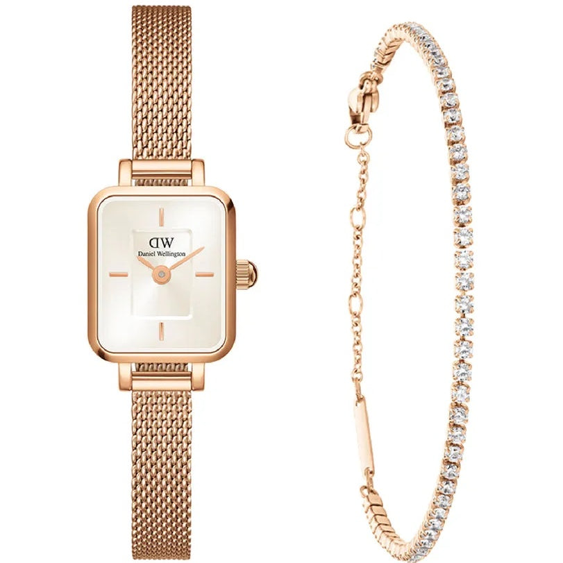 Set Orologio con bracciale tennis donna Daniel Wellington DW00590010 - Arena Gioielli