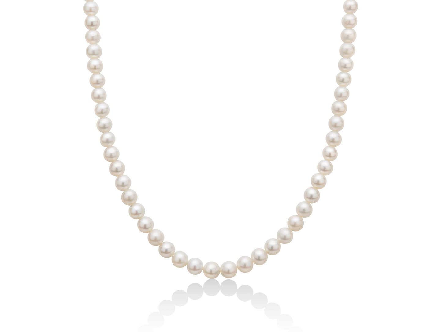 Collana donna Miluna in oro e perle Miluna 6/6,5 mm PCL4198V - Arena Gioielli
