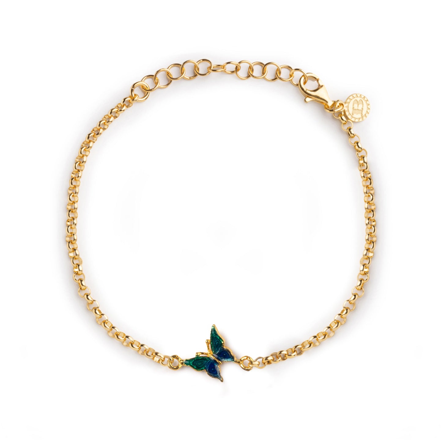 Bracciale in argento Isola Bella Farfalla Smalto 20001312 - Arena Gioielli