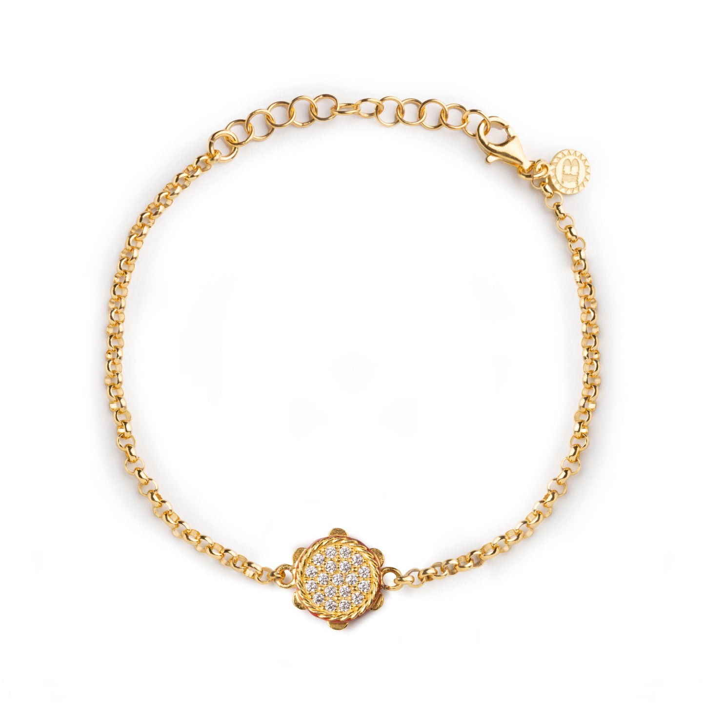 Bracciale in argento Isola Bella Tamburello Lapilli 20001324 - Arena Gioielli