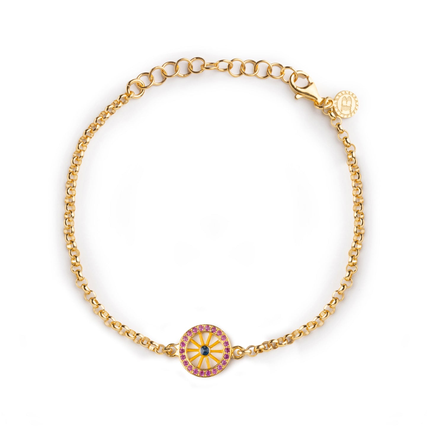 Bracciale in argento Isola Bella Ruota Lapilli 20001327 - Arena Gioielli