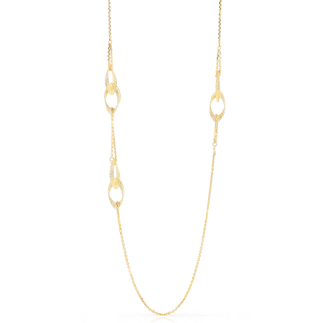 Collana in bronzo dorato Unoaerre - Arena Gioielli