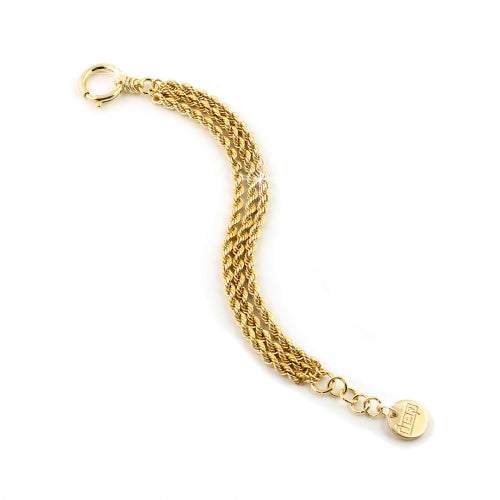 Bracciale in bronzo Dorato UnoAerre - Arena Gioielli - Unoaerre