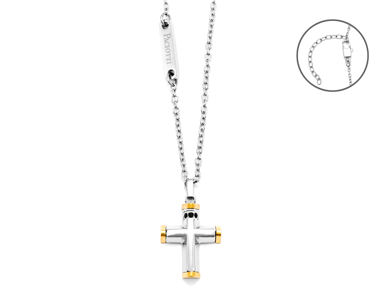 Collana uomo gioiello 4US Cesare Paciotti 4UCL5584 - Arena Gioielli