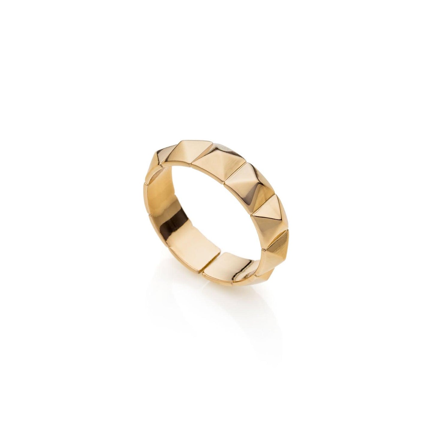Anello in bronzo dorato UnoAerre - Arena Gioielli