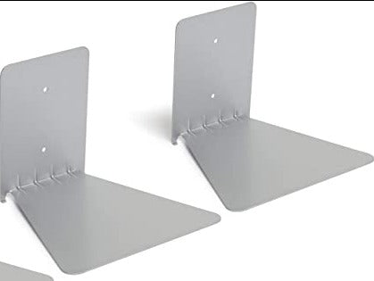 Umbra Conceal Libreria sospesa argento, set di 2 - Arena Gioielli