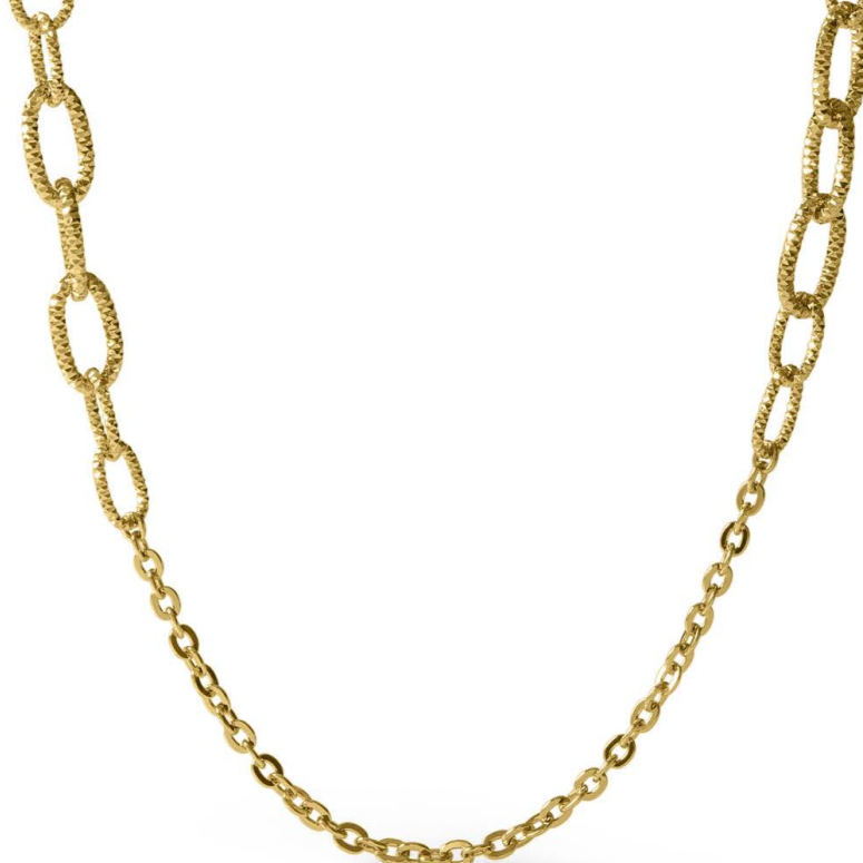 Collana in bronzo dorato Unoaerre - Arena Gioielli