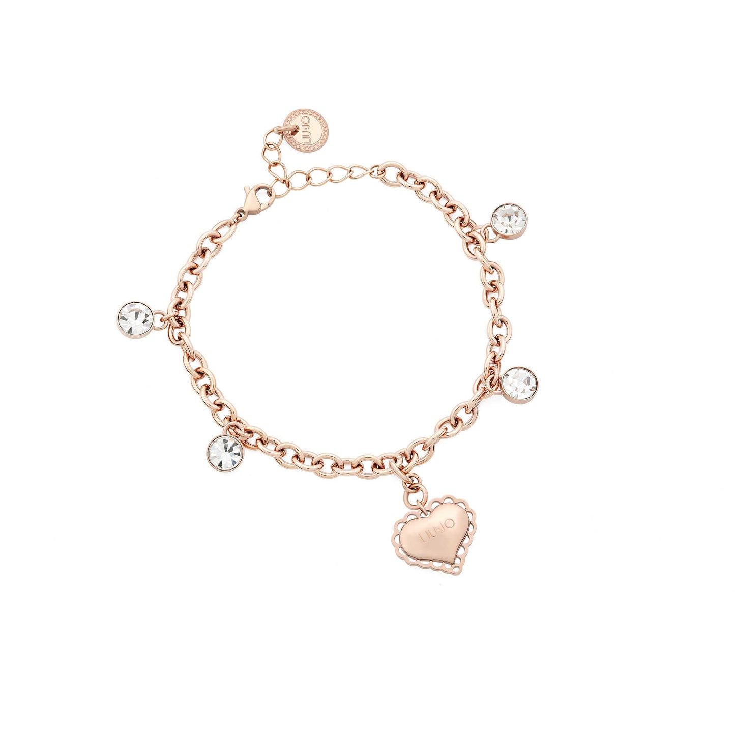 Bracciale in acciaio rose Liu Jo Sacred LJ1528 - Arena Gioielli