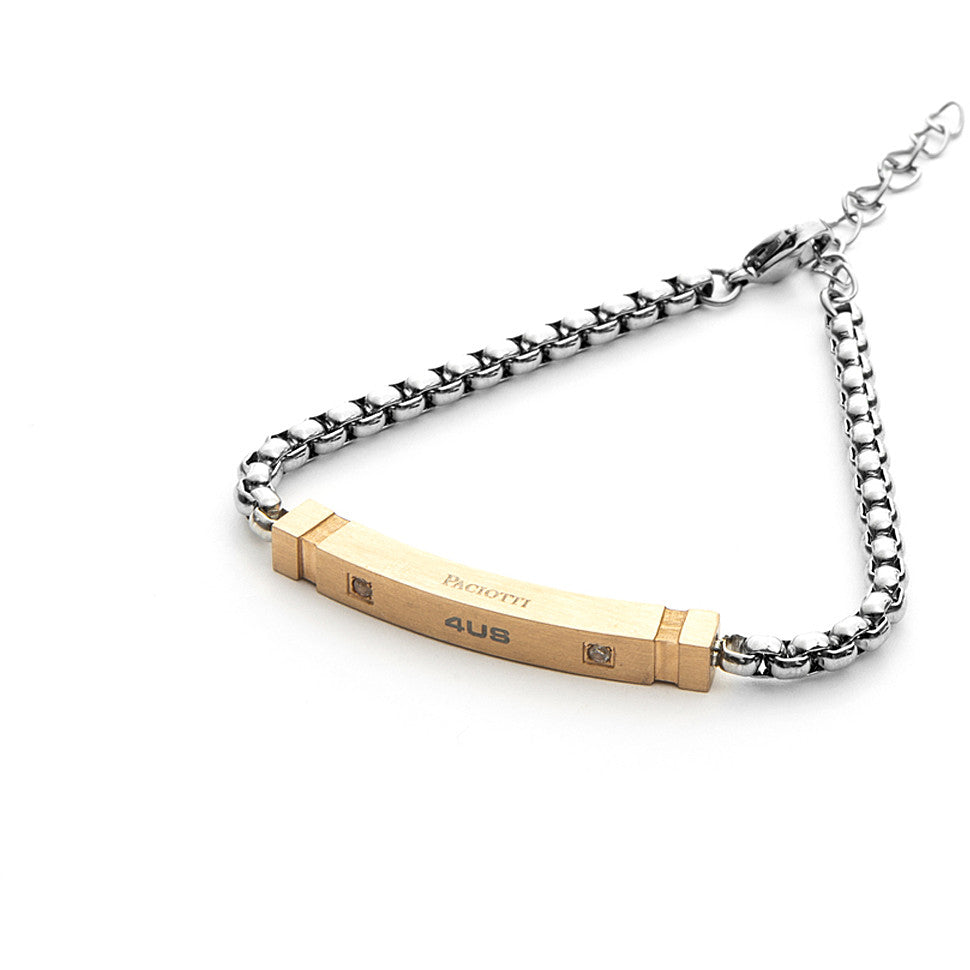 Bracciale uomo gioielli 4US Cesare Paciotti 4UBR3792 - Arena Gioielli