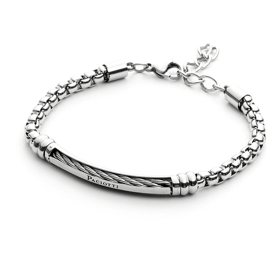 Bracciale uomo gioielli 4US Cesare Paciotti 4UBR3801 - Arena Gioielli