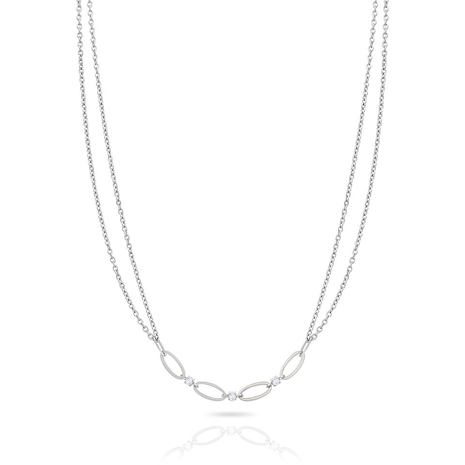 Collana donna gioielli Ops Objects Crystal OPSCL-803 - Arena Gioielli