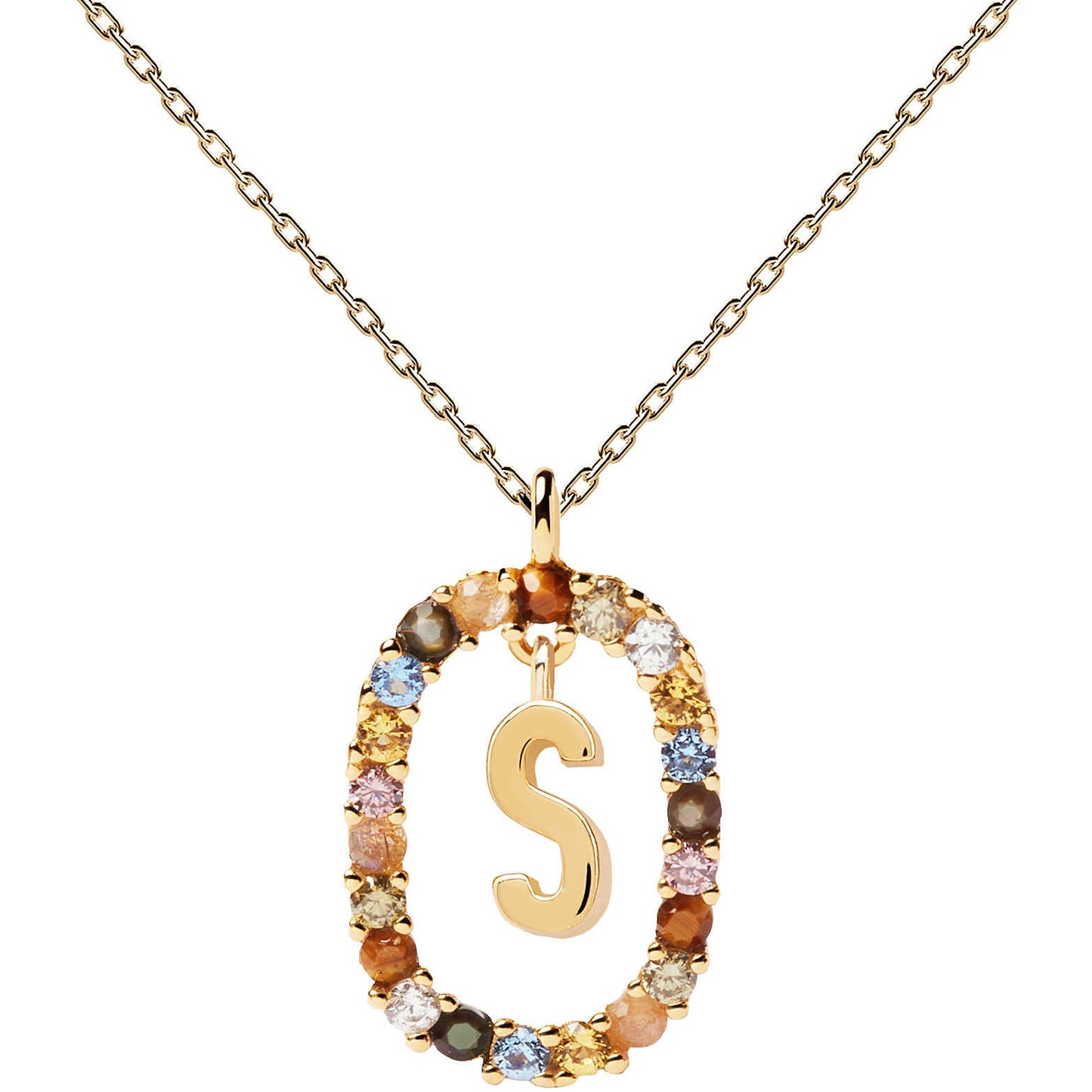 Collana Pd Paola Della Collezione New Letters - Arena Gioielli