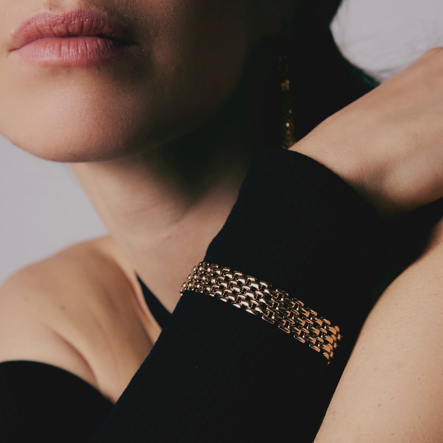 Bracciale in bronzo Dorato UnoAerre Panther 012EXB0042000 2207 - Arena Gioielli